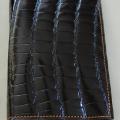 Porte feuille en cuir de crocodile
